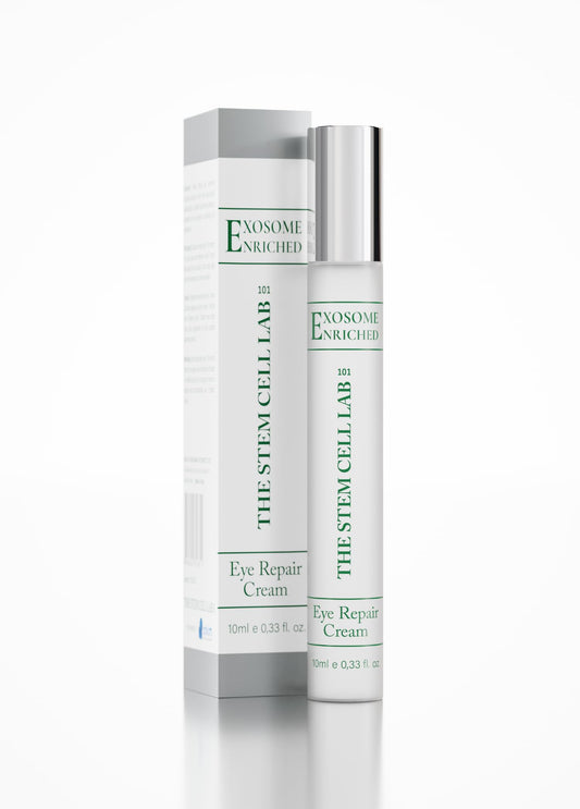The Stem Cell Lab Exosome Enriched Eye Cream, with CICA Exosome, Caffeine and Niacinamide, 0.33 fl oz