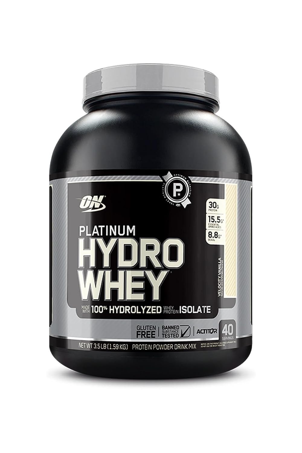 Optimum Nutrition Platinum Hydrowhey Protein Powder, Turbo Chocolate, 3.6LB