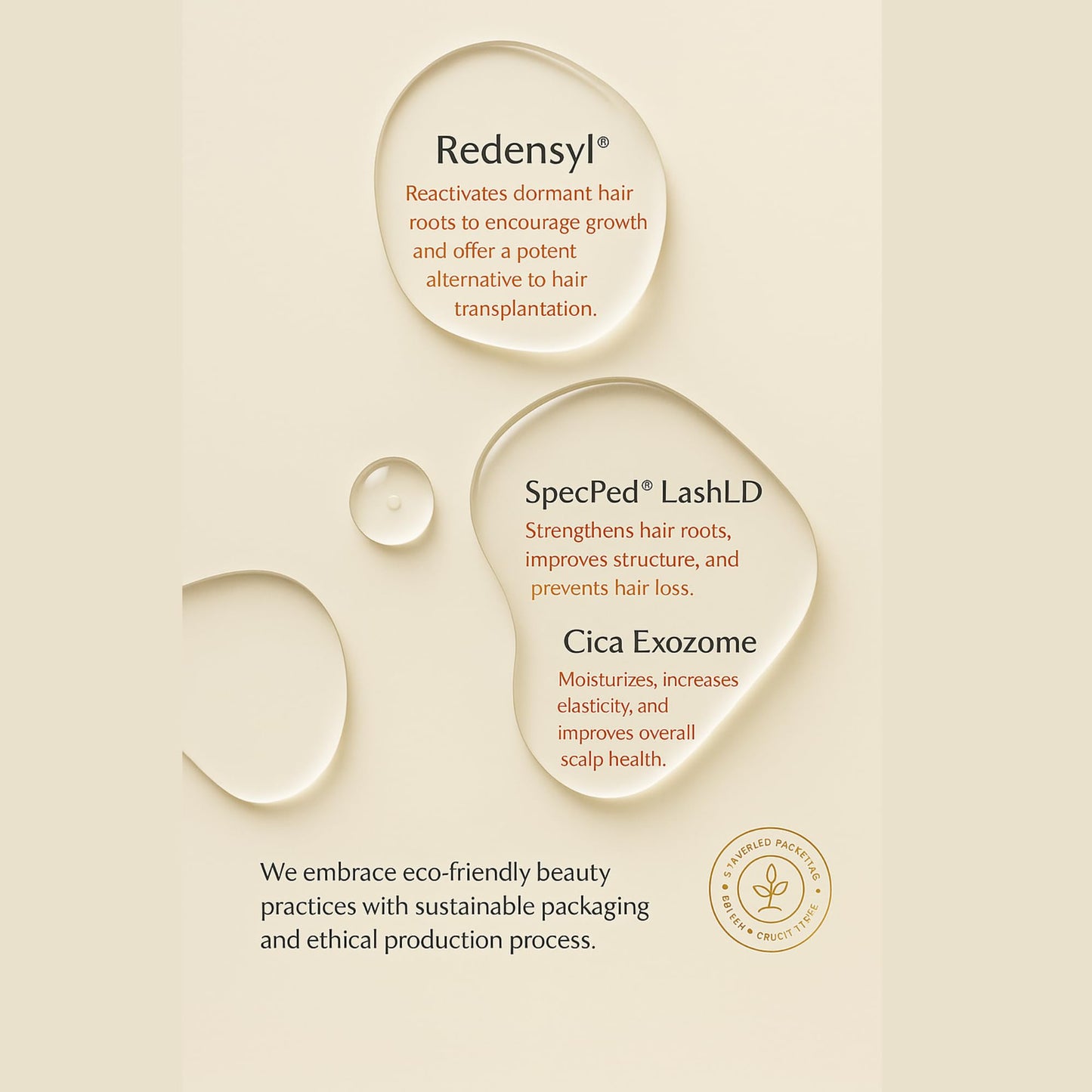 The Stem Cell Lab Hair Serum, Exosome Enriched, 50ml