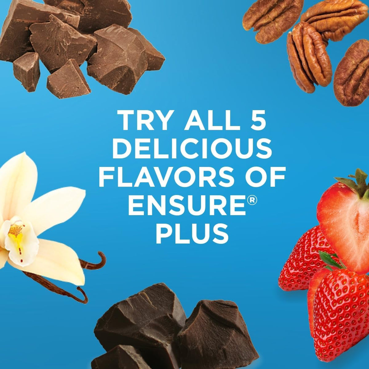 Ensure Plus Vanilla Nutrition Shake With Fiber, 24 Pack