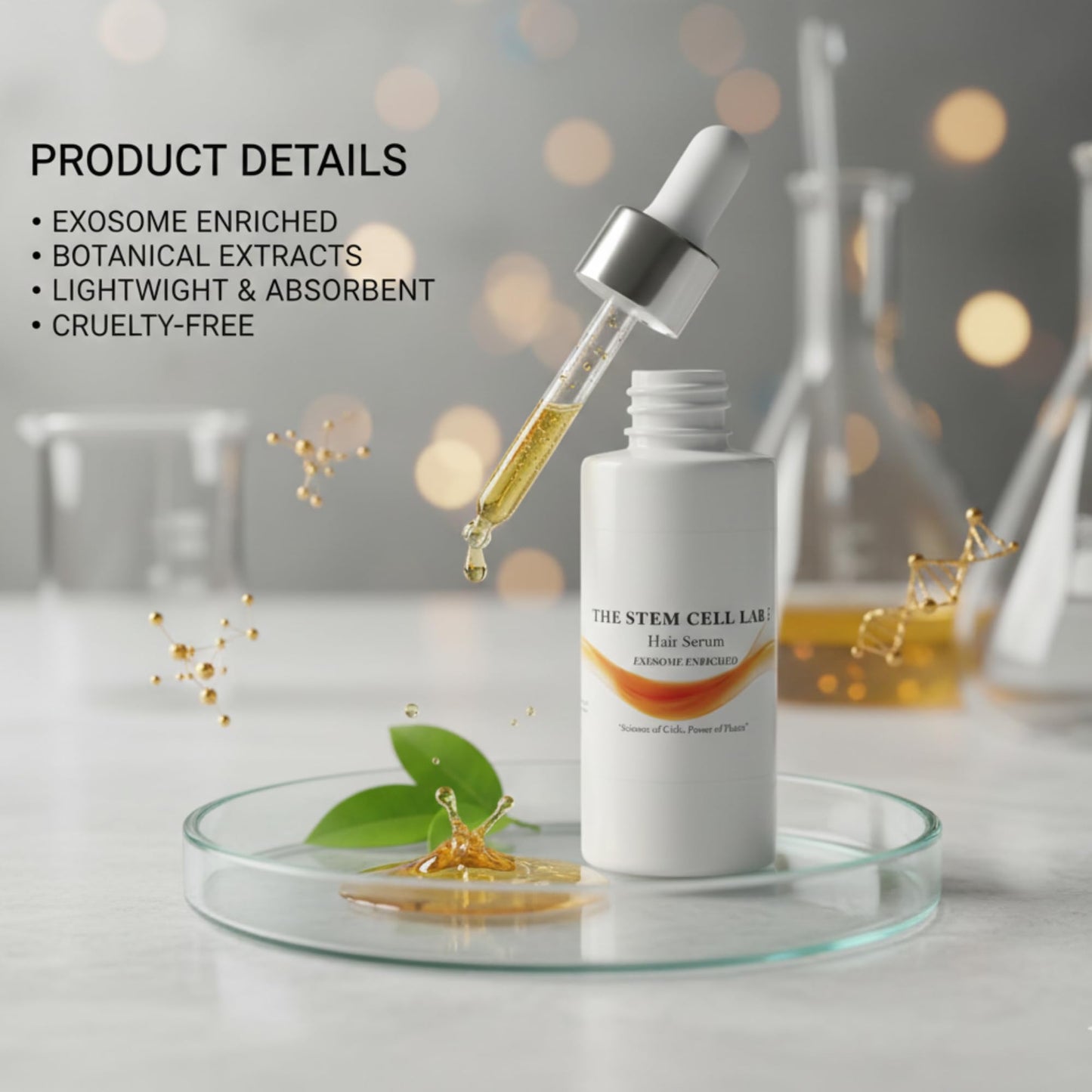 The Stem Cell Lab Hair Serum, Exosome Enriched, 50ml