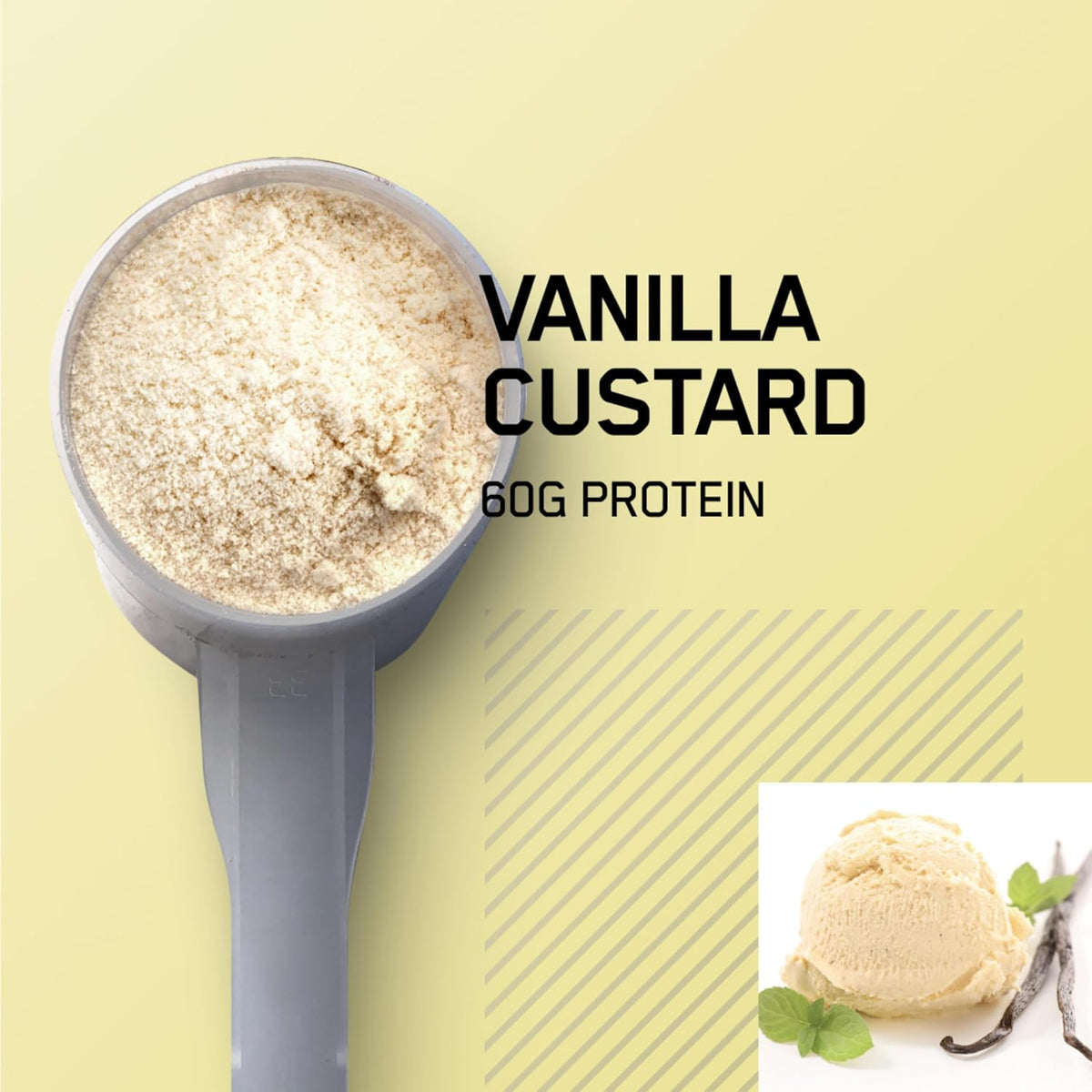 Optimum Nutrition Gold Standard Pro Gainer Protein, Vanilla Custard, 5 LB
